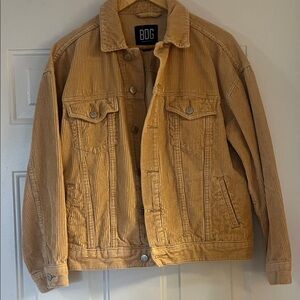 BDG Light Brown Corduroy Jacket